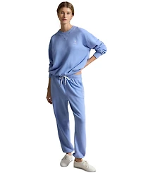 Polo Ralph Lauren Women's Island Fleece Knit Ankle Jogger Pants