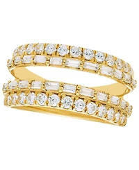 Macy's Diamond Guard Ring (1 ct. t.w.) in 14k Yellow Gold