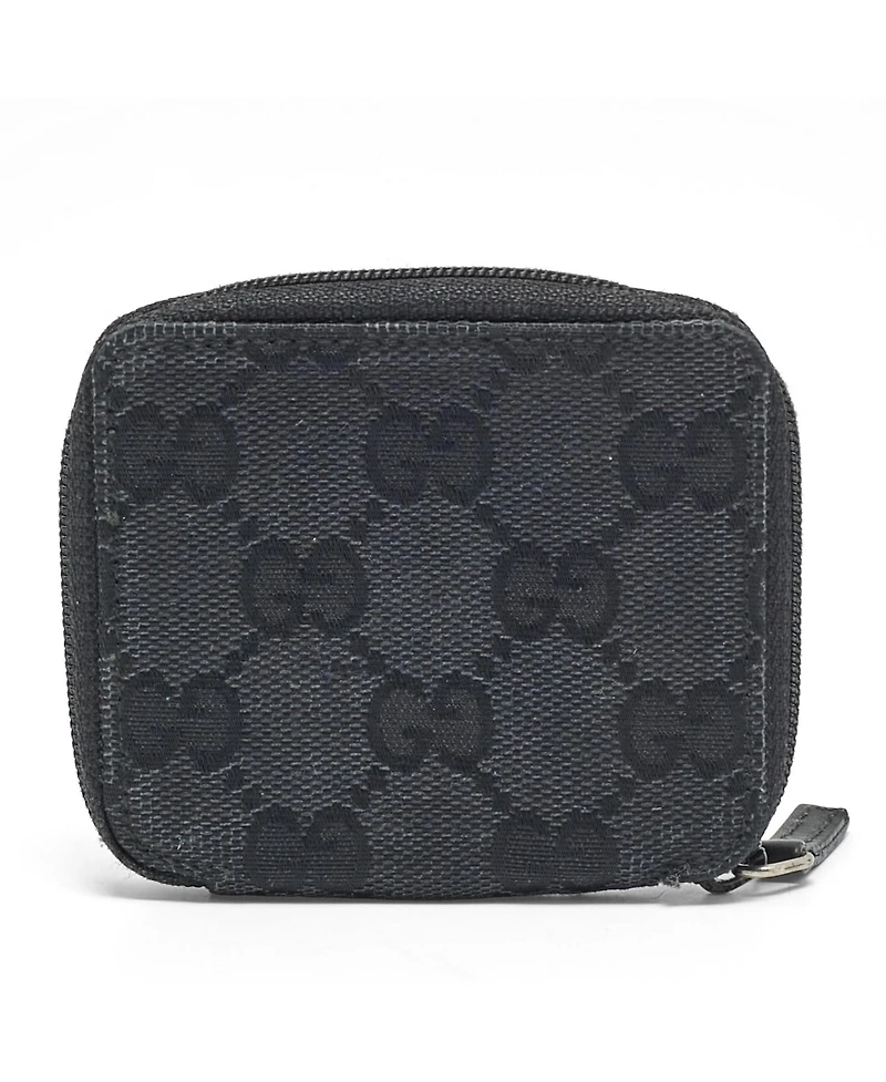 Pre-Owned Gucci women's Bree Gg Canvas and Leather Crossbody Bag