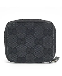 Pre-Owned Gucci women's Bree Gg Canvas and Leather Crossbody Bag