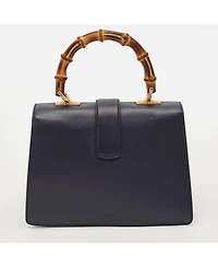 Pre-Owned Gucci Women's Dionysus Leather Bamboo Top Handle Satchel