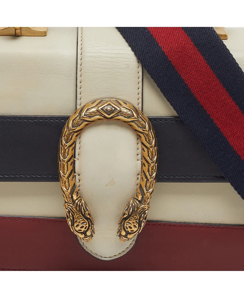 Pre-Owned Gucci Women's Dionysus Mini Leather Satchel with Bamboo Handle
