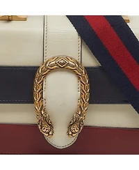 Pre-Owned Gucci Women's Dionysus Mini Leather Satchel with Bamboo Handle