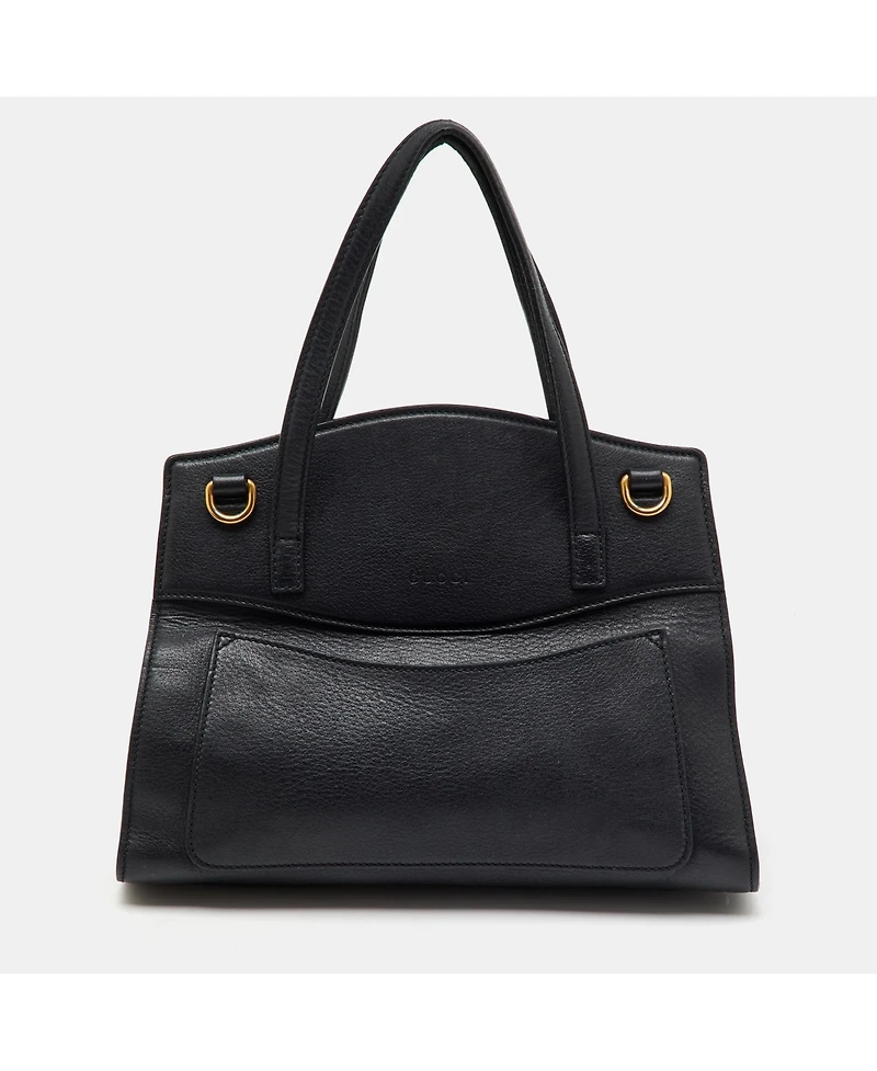 Pre-Owned Gucci Leather Tote Bag