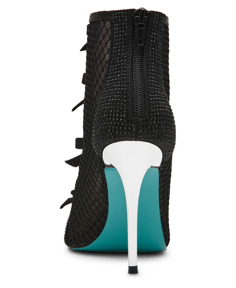 Betsey Johnson Women's Quin Zipper Dress Booties