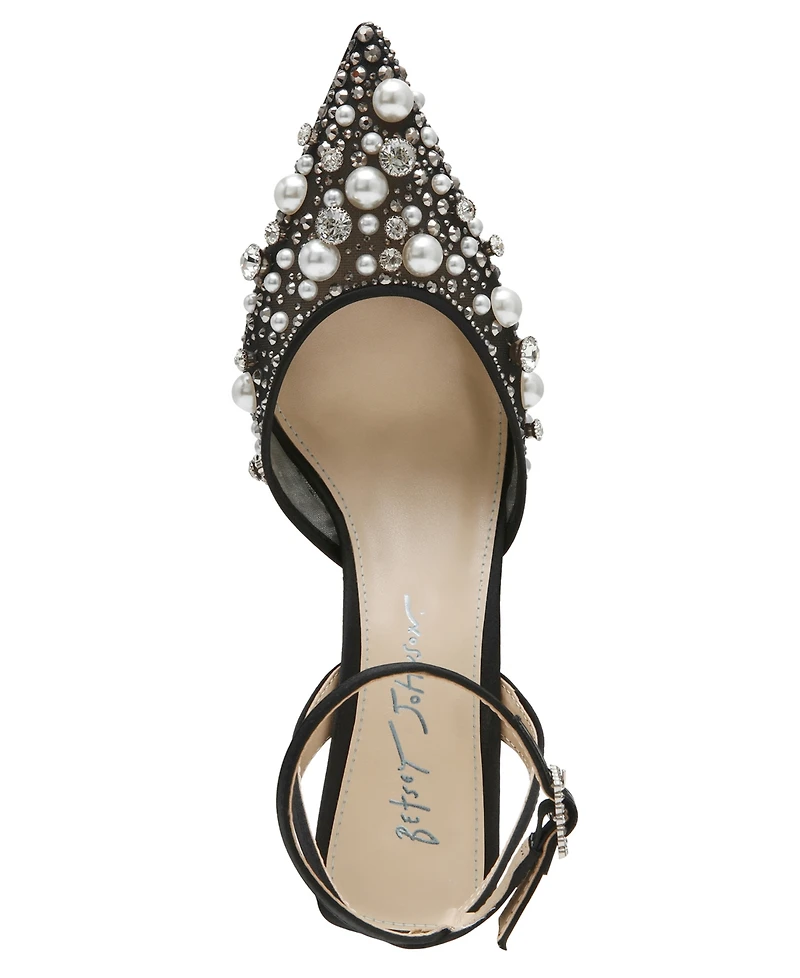 Betsey Johnson Women's Livv Pointed Toe Dress Pumps
