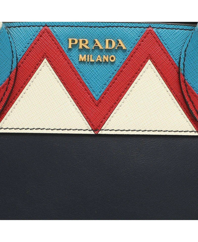 Pre-Owned Prada Esplanade Medium Leather Satchel