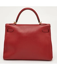 Pre-Owned Hermes women's Birkin 40 Bag in Taurillon Clemence Leather