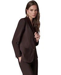 Donna Karan New York Women's DK892 Oversized Notch Lapel Blazer