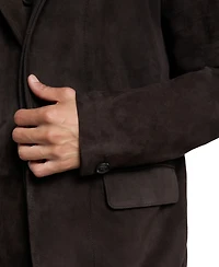 Ted by Baker Men's Suede Modern-Fit Blazer