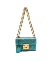 Pre-Owned Gucci Bamboo Shopper Leather Tote
