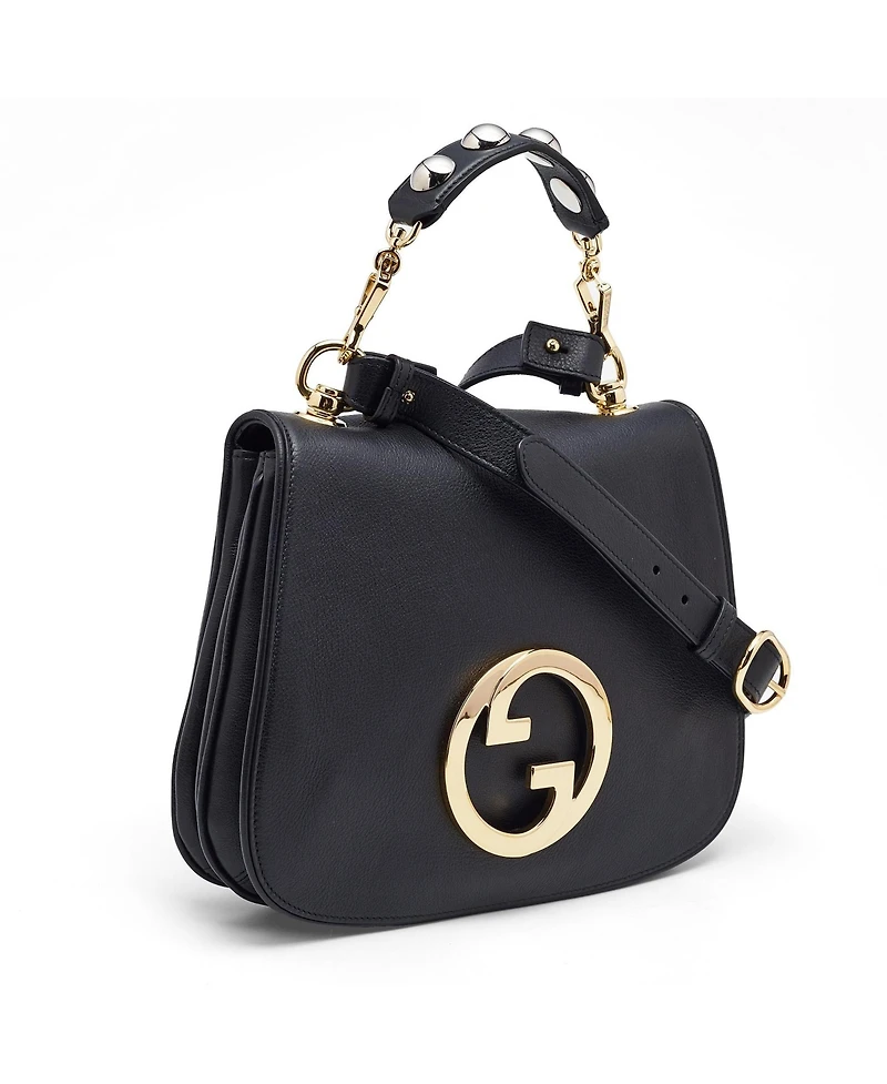 Pre-Owned Gucci Bamboo Shopper Leather Tote