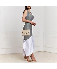 Pre-Owned Prada Women's Saffiano Leather Monochrome Envelope Shoulder Bag