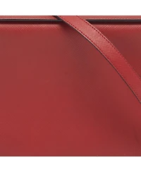 Pre-Owned Prada Women's Saffiano Leather Turnlock Box Shoulder Bag