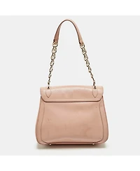 Pre-Owned Salvatore Ferragamo Women's Gancini Flap Leather Shoulder Bag