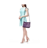 Pre-Owned Hermes Women's Ultraviolet Women's Togo Leather Palladium Finish
