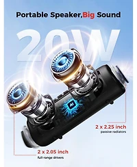 Lofree 20W Wireless Water-Resistant 24-Hour Battery Life Speaker