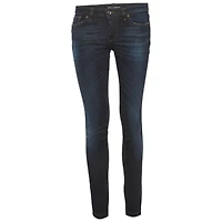 Pre-Owned Dolce & Gabbana Women's Low-Rise Dark-Rinse Skinny Jeans