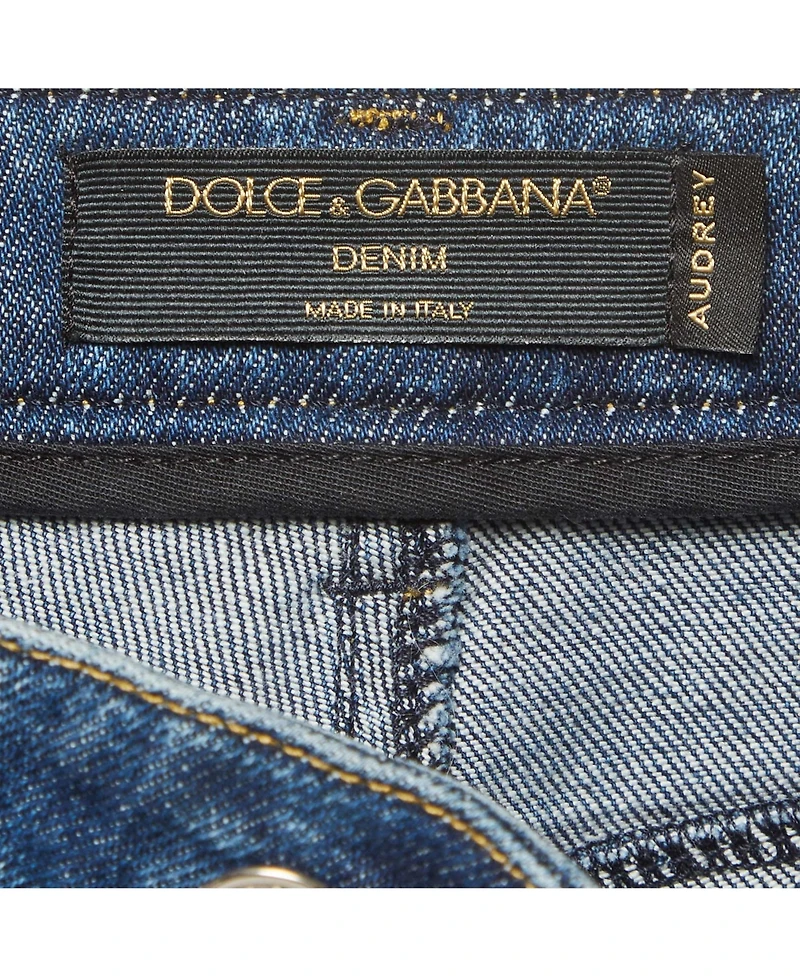 Dolce & Gabbana Women's Audrey Mid-Rise Skinny Jeans