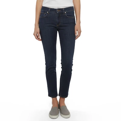 Pre-Owned Dolce & Gabbana Women's Mid-Rise Straight-Leg Jeans