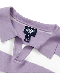 Lands' End Girls Long Sleeve Rugby Sweater