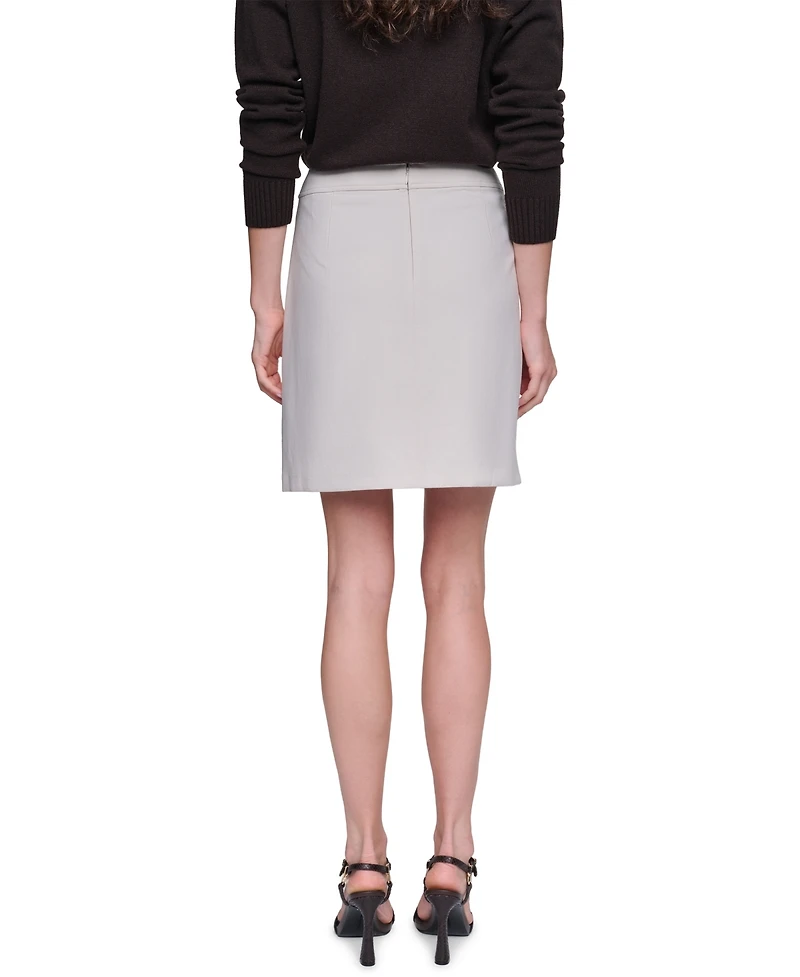Karl Lagerfeld Paris Women's Mini Pleated Skirt