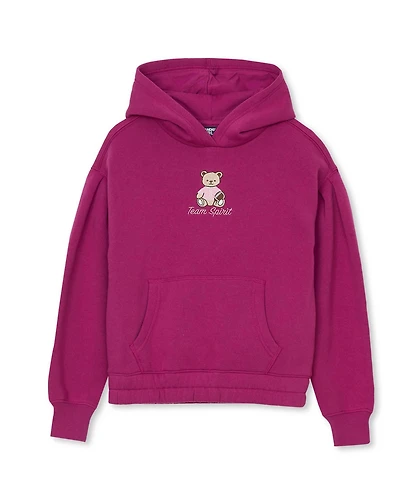 Lands' End Girls Fleece Pullover Hoodie