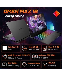 Hp Omen Max 16" 240Hz Gaming Laptop