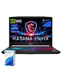 Msi Katana 15 Rtx 5050 Gaming Laptop 15.6 Fhd 144hz Intel Core I7 14650hx 64gb Ddr5 1tb Ssd Wi Fi 6 Win11 Home Black