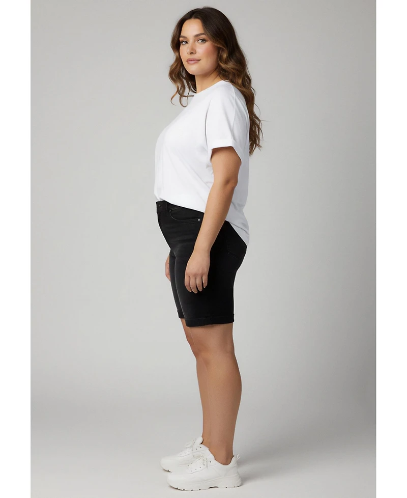 Avenue Women's Butter Denim Bermuda Shorts