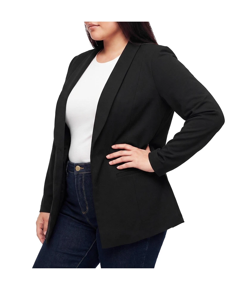 Torrid Plus Longline Shawl-Collar Blazer