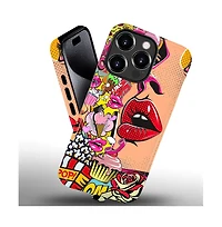 Lisen Sweet Temptation Dual-Layer Phone Case Compatible with Apple iPhone 15 Pro Max