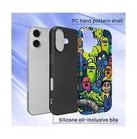 Lisen Phone Case Compatible with Apple iPhone 16 Plus, 2-Layer Durable