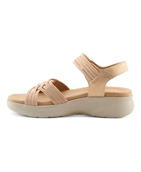 Flexus Women's Delosa Sport Sandal with Cushioned Insole
