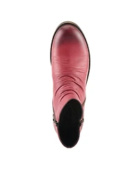 Spring Step Women's Marquis Ankle Bootie with Leather Upper