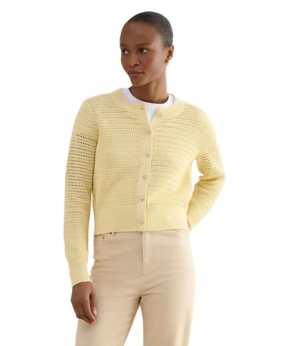 Hobbs London Women's Felicity Regular-Fit Cotton Cardigan