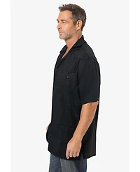 KingSize Big & Tall Short-Sleeve Guayabera Shirt