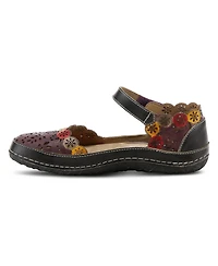 L'Artiste Women's Spring Step Kysandra-fleur Mary Jane with Adjustable Strap