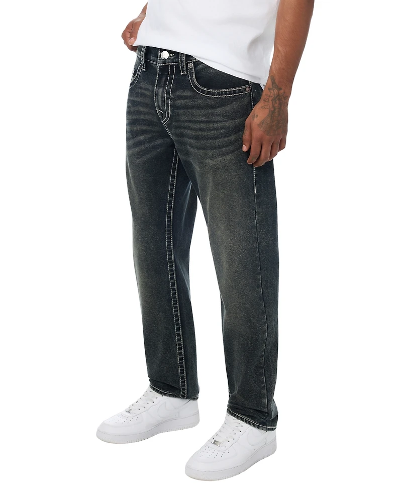 True Religion Men's Geno Big T Slim Jeans
