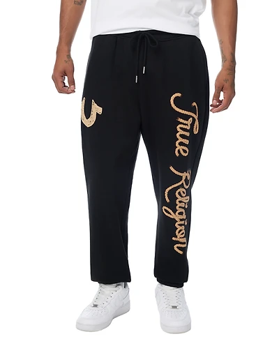 True Religion Men's Rope Logo Pull-On Jogger