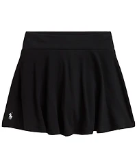 Polo Ralph Lauren Girls' 2T-6 Stretch Mesh Skort with Interior Jersey Shorts
