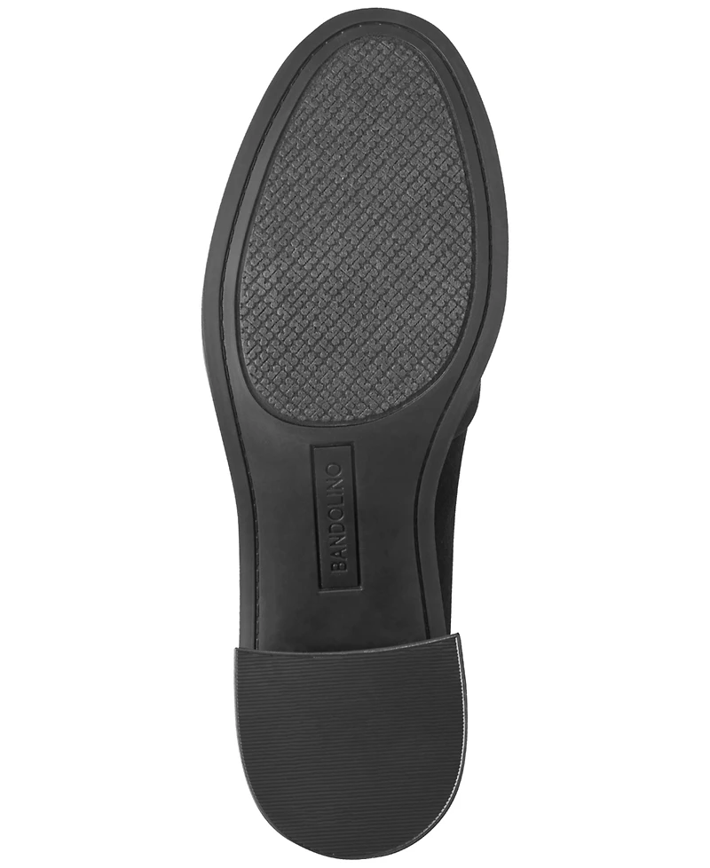 Bandolino Women's Korrar Bow Stacked Block Heel Loafers