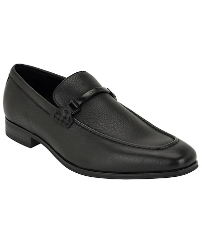 Calvin Klein Men's Cofern Slip-On Leather Moc-toe Loafer