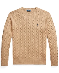 Polo Ralph Lauren Men's Big & Tall Cable-Knit Cotton Sweater