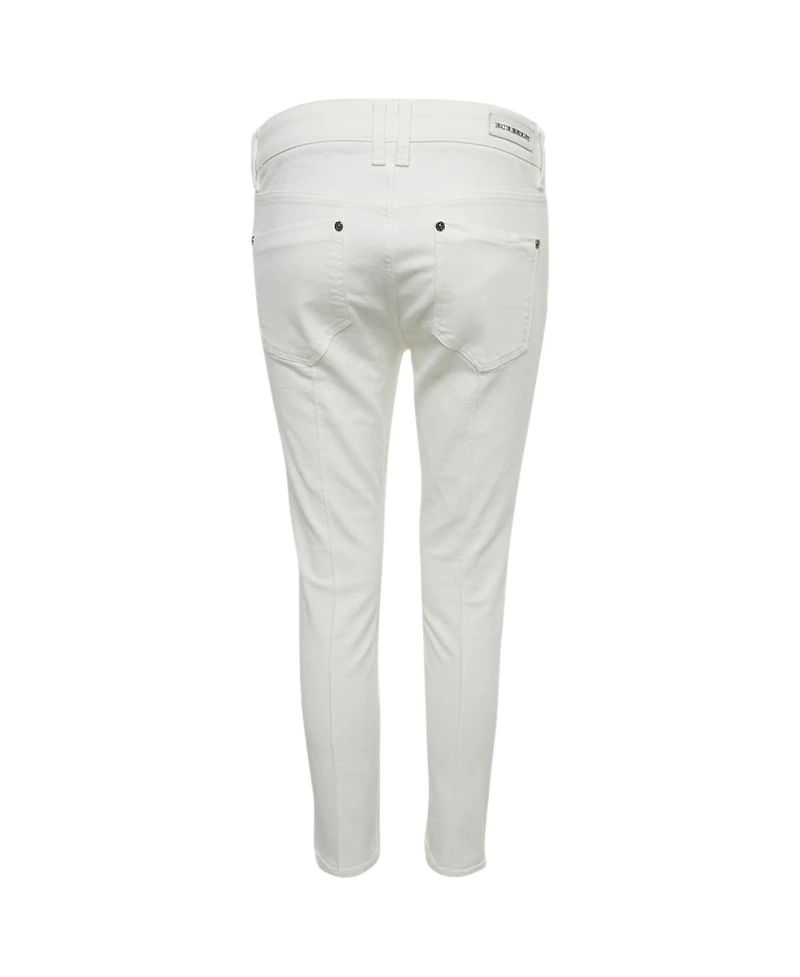 Pre-Owned Burberry Women's Micklesfield Mid-Rise Skinny-Leg Jeans