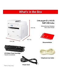 Canon imageCLASS MF284dw Wireless All-in-One Laser Printer