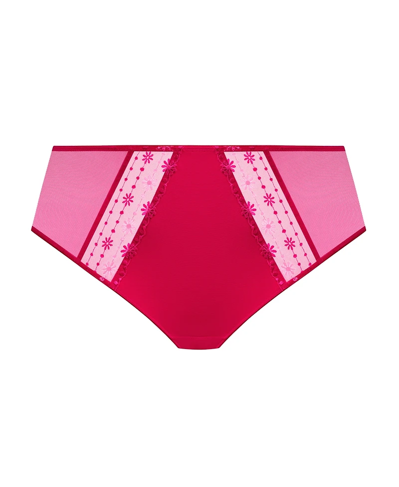 Elomi Plus Matilda High-Waisted Embroidered Panty