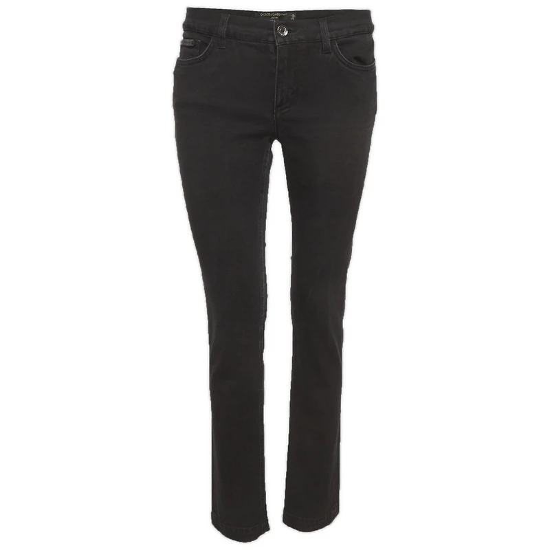 Pre-Owned Dolce & Gabbana Women's Denim Straight Fit Jeans