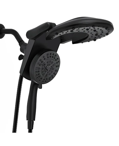 Cyqbd Rain Shower Head Handheld Foldable 9 Modes Dual Jets