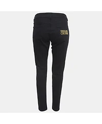 Pre-Owned Versace Women's Mid-Rise Straight-Leg Jeans